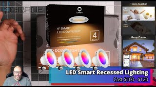 LED Smart Recessed Lighting [upl. by Gualtiero]