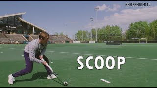 Scoop  Overhead  Aerial  Hertzberger TV  Field Hockey Tutorial [upl. by Nyrol142]