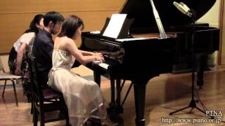 Clementi Duettino no2 in G major WO25 1mov Pf林川崇HayashikawaTakashi Pf永田由布子Yuko Nagata [upl. by Anselme]