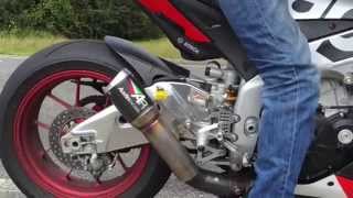 Aprilia RSV4RF AustinRacing GP1R Exhaust [upl. by Loss58]