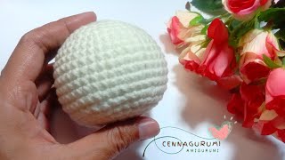 Tutorial Amigurumi  Basic Form Crochet Mocci Series  The Basic Form of Amigurumi Tutorial [upl. by Mirielle]