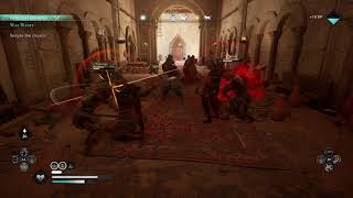 Assassins Creed Valhalla  War Weary Secure the Church Defeat Yeoman with Dual Axes PS5 Gameplay [upl. by Harraf]