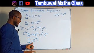 How to Solve First Order Linear Differential Equations [upl. by Gnet]