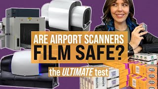 Travel With Film Are Airport Security XRay and CT Scanners Safe The ULTIMATE Test [upl. by Ynolem]