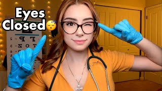 ASMR Nurse Exam but EYES CLOSED 👀 Medical ASMR for Sleep 🩺 Follow my Instructions [upl. by Nairoc]