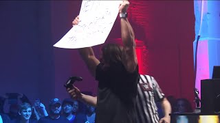 AJ Styles breaks a controller WWE x IGN eSports Showdown [upl. by Decker691]