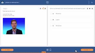 Luisteren examen A2 nieuw systeem 8 vragen [upl. by Ziza]