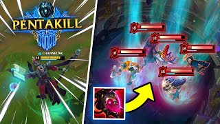 27 Minutes quotPERFECT PENTAKILLSquot in League of Legends [upl. by Darill]