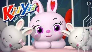 Sleeping Bunnies  Nursery Rhymes  By KiiYii  ABCs and 123s [upl. by Norine565]