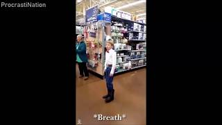 Yodeling Kid at Walmart FULL VIDEO HD WITH SUBS [upl. by Adnerak]