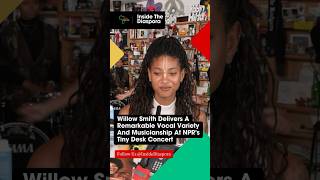 Willow Delivers Remarkable Vocals amp Musicianship At NPRs TinyDesk Concert shorts empathygen [upl. by Lalib780]