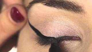 Eyeliner Tutorial Using Scandaleyes Micro Eyeliner  Rimmel London [upl. by Ahsac488]