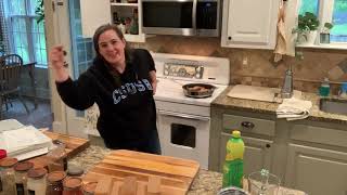 Homemade fajita seasoning and how we make frugal friday chicken fajitas and black beans [upl. by Aidas]