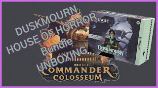 Duskmourn House of Horror Bundle  Unboxing [upl. by Meeharb]