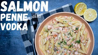 Penne alla Vodka with Salmon [upl. by Oicnerual]