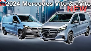 All NEW 2024 Mercedes Vito amp eVito  Visual REVIEW interior exterior [upl. by Nwahsed]