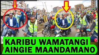 🔥KIAMBU LOCALS SHOCKED AFTER SEEING WAMATANGI RIDING ON A BODA IN GITHURAI THOUGHT HE WAS PR0TESTING [upl. by Llekcir909]