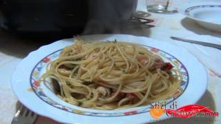 Pasta ai Frutti di Mare con Vongole e Gamberi wwwsfizidicalabriacom HD [upl. by Oiredised858]