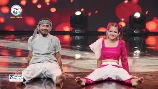 K MAYA LAGCHA RA  SANJAY BK amp KHUSI KARKI  DUET ROUND  MERO DANCE UNIVERSE [upl. by Aliet229]