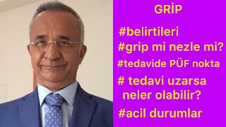 Grip Nasıl Tedavi EdilirTedavinin PÜF noktasıgrib etkeninin şiddetli varyantı domuz gribi [upl. by Jamima595]