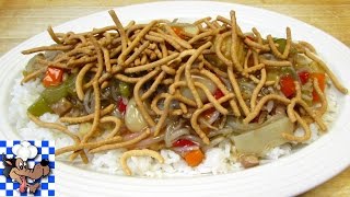 Chicken Chow Mein  Canned Chow Mein  WHAT ARE WE EATING  The Wolfe Pit [upl. by Akiraa]