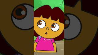 Oh nooo pas Dora Petite Mort  💀💀 shorts animation drole [upl. by Naasah]