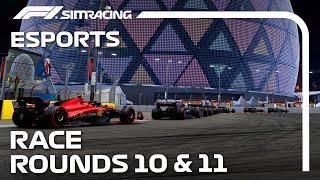 LIVE Race I F1 Sim Racing World Championship 20232024 I Round 10 amp 11 I Las Vegas amp Lusail [upl. by Seira]