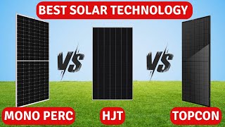 TOPCON vs MONO PERC vs HJT All Solar Panel technologies explained  Best Solar panel 2024 solar [upl. by Shiri]