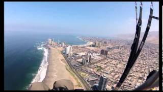 Paragliding in Iquique Chile [upl. by Nilek]