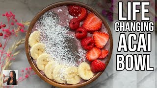 🍓LIFE CHANGING Acai Bowl Recipe All the Nutrients You NEED Acai Powder w my Toddler  YeSoul Bike [upl. by Arnst27]