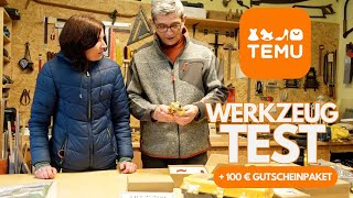 Wir testen Werkzeug von TEMU 🛠️ Top oder Schrott 100 € Gutscheinpaket [upl. by Ymmor]