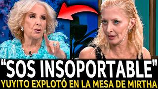 ¡YUYITO GONZÁLEZ REVELÓ DETALLES INÉDITOS de su RELACIÓN con MILEI con MIRTHA LEGRAND [upl. by Lockwood]