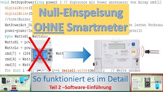 DIY  PV Anlage mit Nulleinspeisung im Detail  Teil 2  Die Software [upl. by Ferguson]