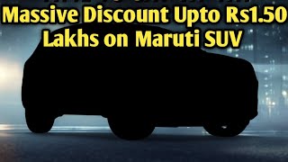 Massive Discount on Maruti Suzuki Suv Upto 15 lakhs Rupees [upl. by Bibeau]