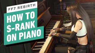 FF7 Rebirth How to Get SRanks on Piano [upl. by Imrots]