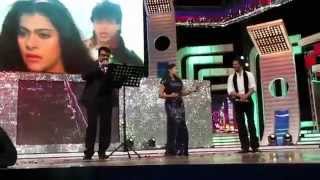 Mohanlal and Rimi Tomy performance with SRK amp Ujala Asianet Film Awards 2014 [upl. by Maples]