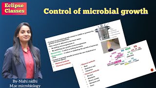 control of microbial growth  microbiology  byNishi Nidhi  eclipse classes [upl. by Henriques]