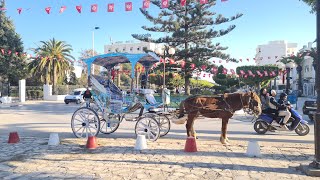 زرنا أجمل مدينة في تونس🇹🇳🇹🇳 بلد جميل رحلة ممتعة ماشاءالله 🇹🇳our trip to beautiful hammamet tunisia [upl. by Amerak]