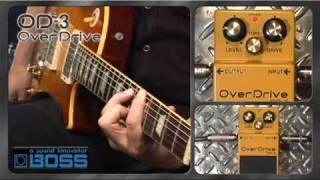 BOSS OD3 OverDrive BOSS Sound Check [upl. by Garibold127]