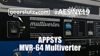 Appsys MVR64 Multiverter  Gearslutz  AES 2019 [upl. by Nihhi]