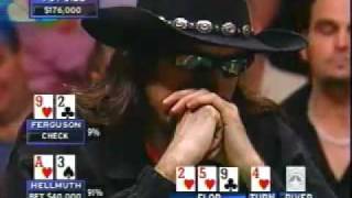 Phil Hellmuth vs Chris Ferguson  Insane Bad Beat [upl. by Rhee675]