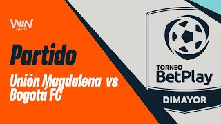 UNIÓN MAGDALENA VS BOGOTÁ FC  TORNEO BETPLAY DIMAYOR 20242  FECHA 1 [upl. by Crooks]