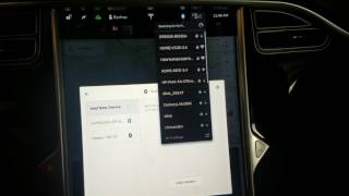 Tesla Vehicle Wireless Network Software Glitch Initializing Loop [upl. by Valtin]