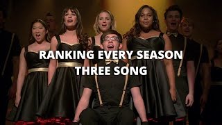 glee  ranking every season 3 song [upl. by Wolfram885]