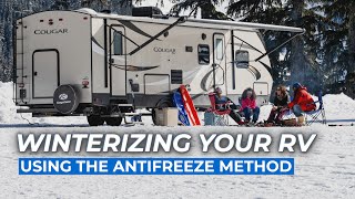 How to Winterize your RV using Antifreeze [upl. by Anedal155]