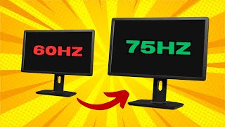 O SEGREDO PRA MUDAR DE 60Hz PARA 75Hz [upl. by Ginzburg524]