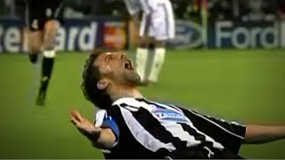 CHAMPIONS LEAGUE HIGHLIGHTS JUVENTUS 31 REAL MADRID  14052003 [upl. by Bussy955]