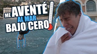 ¿Qué se siente nadar en aguas bajo cero  Juanpa Zurita [upl. by Anaihsat]