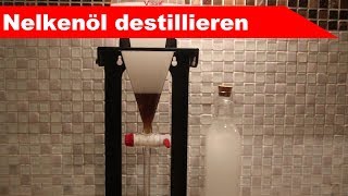 🌷 GewürzNelken destillieren 🌻  ätherisches Öl selber machen  diSTILLed [upl. by Yelyk]