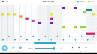 Chrome Music Lab Song Maker  Wellerman [upl. by Ahsinehs]